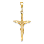 FJC Finejewelers 14k Yellow Gold Passion Crucifix Charm