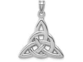 FJC Finejewelers 14k White Gold Polished Trinity Charm