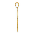 FJC Finejewelers 14k Yellow Gold Large Badge Charm