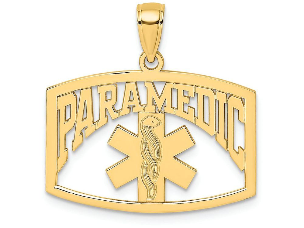 FJC Finejewelers 14k Yellow Gold Paramedic Charm