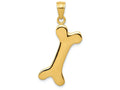 FJC Finejewelers 14k Yellow Gold Solid Polished Dog Bone Charm