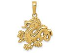 FJC Finejewelers 14k Yellow Gold Solid Polished Dragon Charm