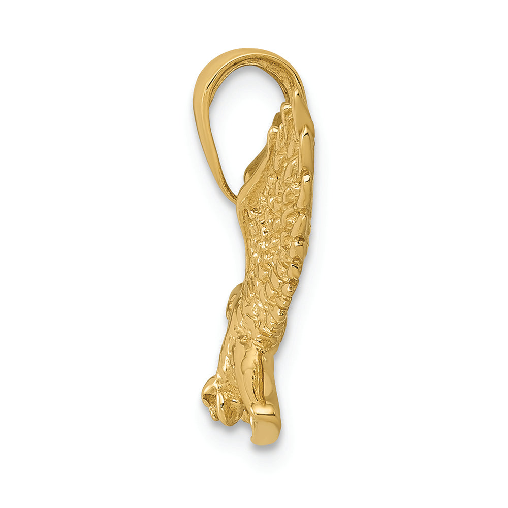 FJC Finejewelers 14k Yellow Gold Solid Polished Eagle Charm