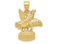 FJC Finejewelers 14k Yellow Gold 3d Honey Bee Charm