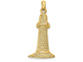 FJC Finejewelers 14k Yellow Gold Lighthouse Charm
