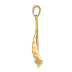 FJC Finejewelers 14k Yellow Gold Polished Sailboat Charm