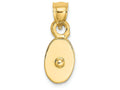 FJC Finejewelers 14k Yellow Gold Polished 3d Moveable Pulley Charm