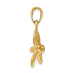 FJC Finejewelers 14k Yellow Gold Polished 3d Propeller Charm