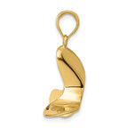 FJC Finejewelers 14k Yellow Gold Polished 3d Propeller Charm