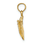 FJC Finejewelers 14k Yellow Gold Conch Shell Charm