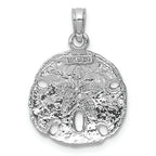 FJC Finejewelers 14k White Gold White Sand Dollar Charm