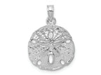 FJC Finejewelers 14k White Gold White Sand Dollar Charm