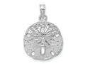 FJC Finejewelers 14k White Gold White Sand Dollar Charm
