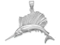 FJC Finejewelers 14k White Gold White Sailfish Charm