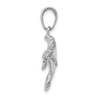 FJC Finejewelers 14k White Gold Solid Polished Manatee Charm