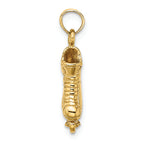FJC Finejewelers 14k Yellow Gold Solid Polished 3d Rollerblade Charm