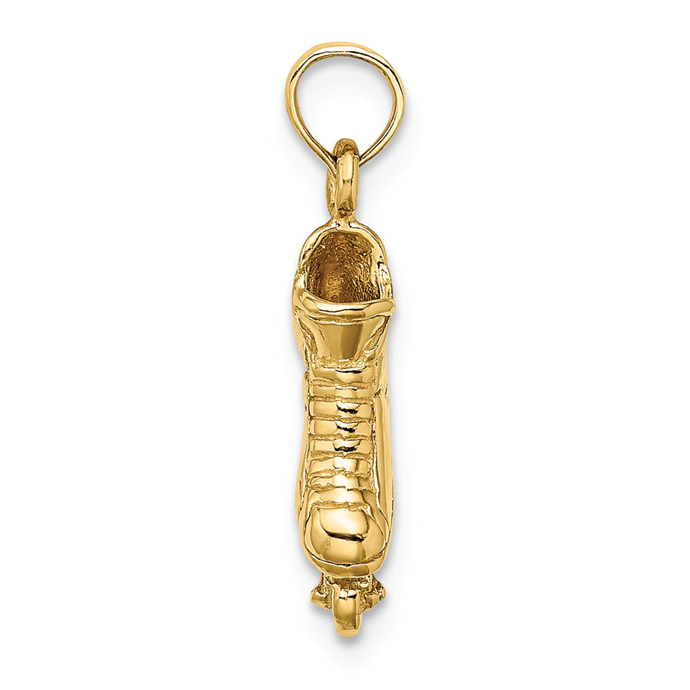 FJC Finejewelers 14k Yellow Gold Solid Polished 3d Rollerblade Charm