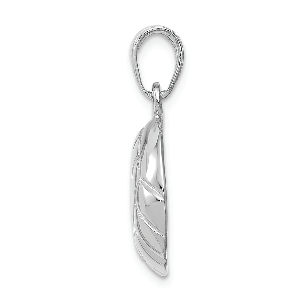 FJC Finejewelers 14k White Gold White Volleyball Charm