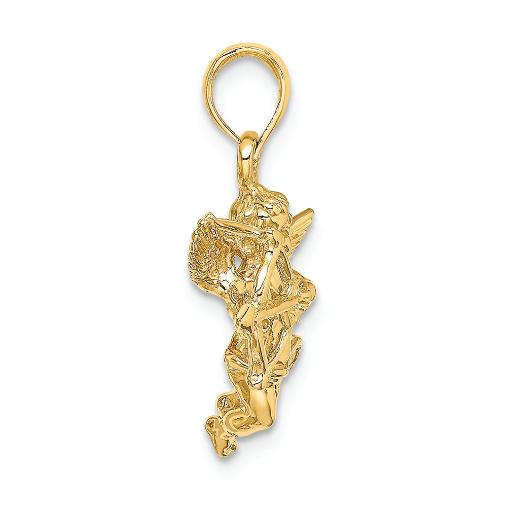 FJC Finejewelers 14k Yellow Gold Cupid Charm