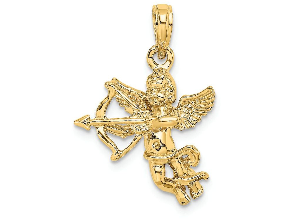FJC Finejewelers 14k Yellow Gold Cupid Charm