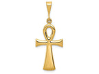 FJC Finejewelers 14k Yellow Gold Egyptian Ankh Cross Charm