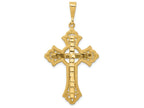 FJC Finejewelers 14k Yellow Gold Bright Cut Celtic Cross Charm