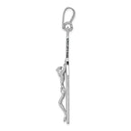 FJC Finejewelers 14k White Gold Crucifix Charm