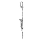 FJC Finejewelers 14k White Gold Crucifix Charm
