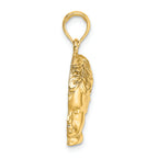 FJC Finejewelers 14k Yellow Gold Boy Head Charm