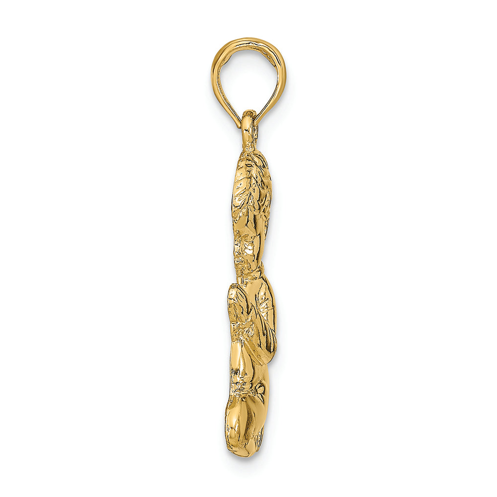FJC Finejewelers 14k Yellow Gold Praying Boy Charm