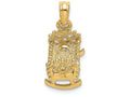FJC Finejewelers 14k Yellow Gold Baby Cradle Charm