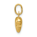 FJC Finejewelers 14k Yellow Gold Mini Puffed 3D Heart Charm
