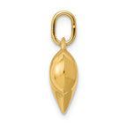 FJC Finejewelers 14k Yellow Gold Puffed Heart Charm
