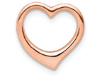 FJC Finejewelers 14k Rose Gold 3d Floating Heart Charm