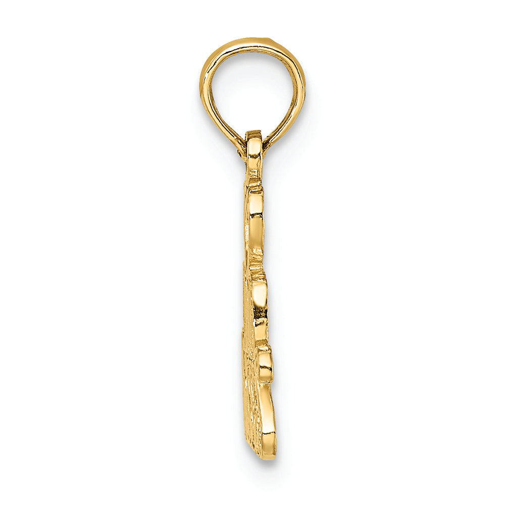 FJC Finejewelers 14k Yellow Gold Hug And Kisses Charm