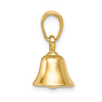 FJC Finejewelers 14k Yellow Gold 3d Moveable Bell Charm