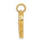 FJC Finejewelers 14k Yellow Gold Heart Charm