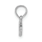 FJC Finejewelers 14k White Gold Nurse Charm