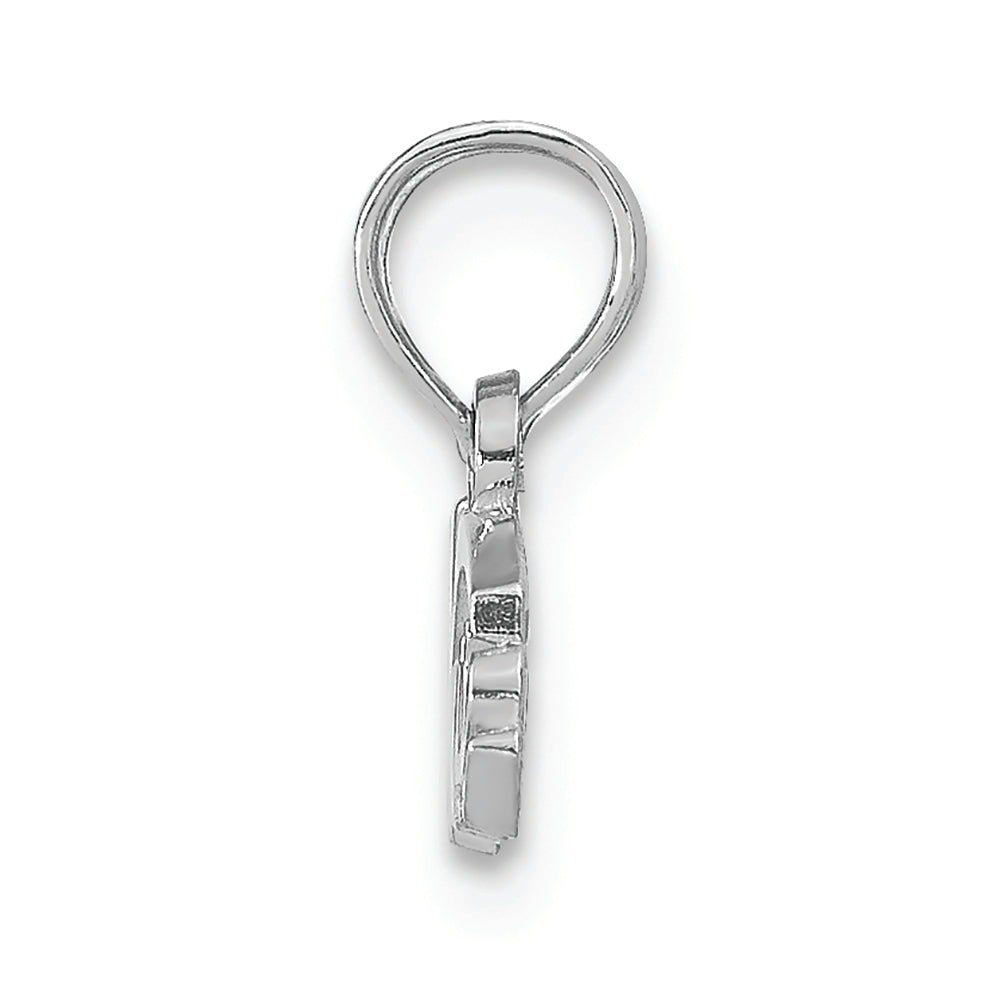 FJC Finejewelers 14k White Gold Nurse Charm