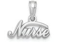 FJC Finejewelers 14k White Gold Nurse Charm