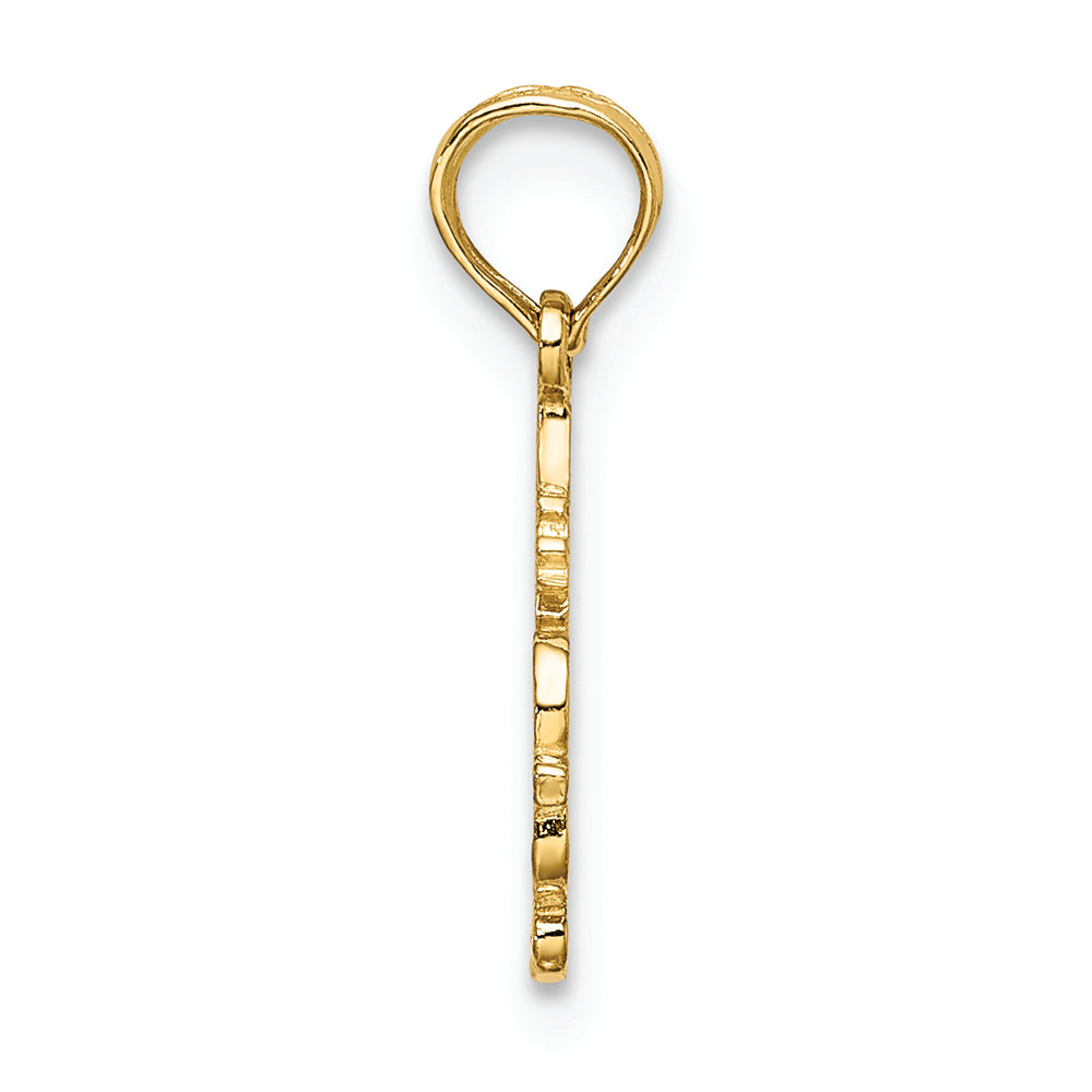 FJC Finejewelers 14k Yellow Gold #1 Stylist Charm