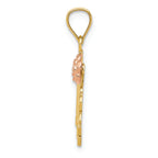 FJC Finejewelers 14k Yellow Rose Gold #1 Madre Charm