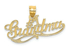 FJC Finejewelers 14k Yellow Gold #1 Grandma Charm