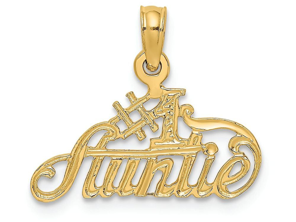FJC Finejewelers 14k Yellow Gold #1 Auntie Charm