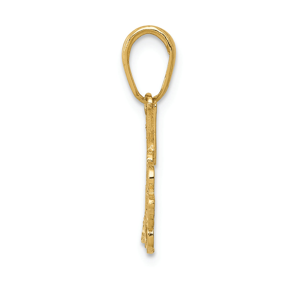 FJC Finejewelers 14k Yellow Gold #1 Daughter Charm