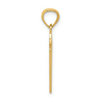 FJC Finejewelers 14k Yellow Gold Ace Of Hearts King Of Hearts All In! Cards Charm