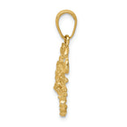 FJC Finejewelers 14k Yellow Gold Scorpion Charm