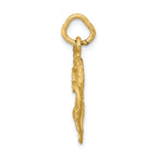 FJC Finejewelers 14k Yellow Gold Double Heart Charm