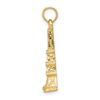 FJC Finejewelers 14k Yellow Gold Eiffel Tower Charm