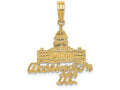 FJC Finejewelers 14k Yellow Gold Washington D.c. Capitol Building Charm